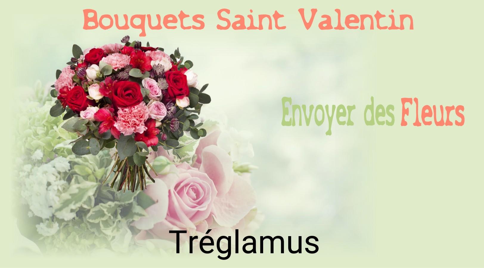 Roses de Saint-Valentin livrées à Tréglamus